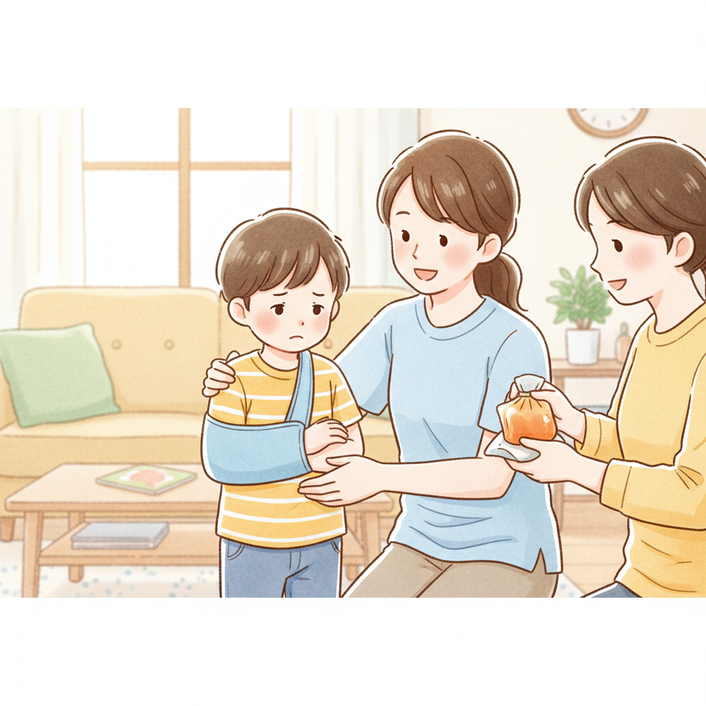 小孩胳膊脱臼复位后还疼不敢抬胳膊怎么办？3个科学护理法收好