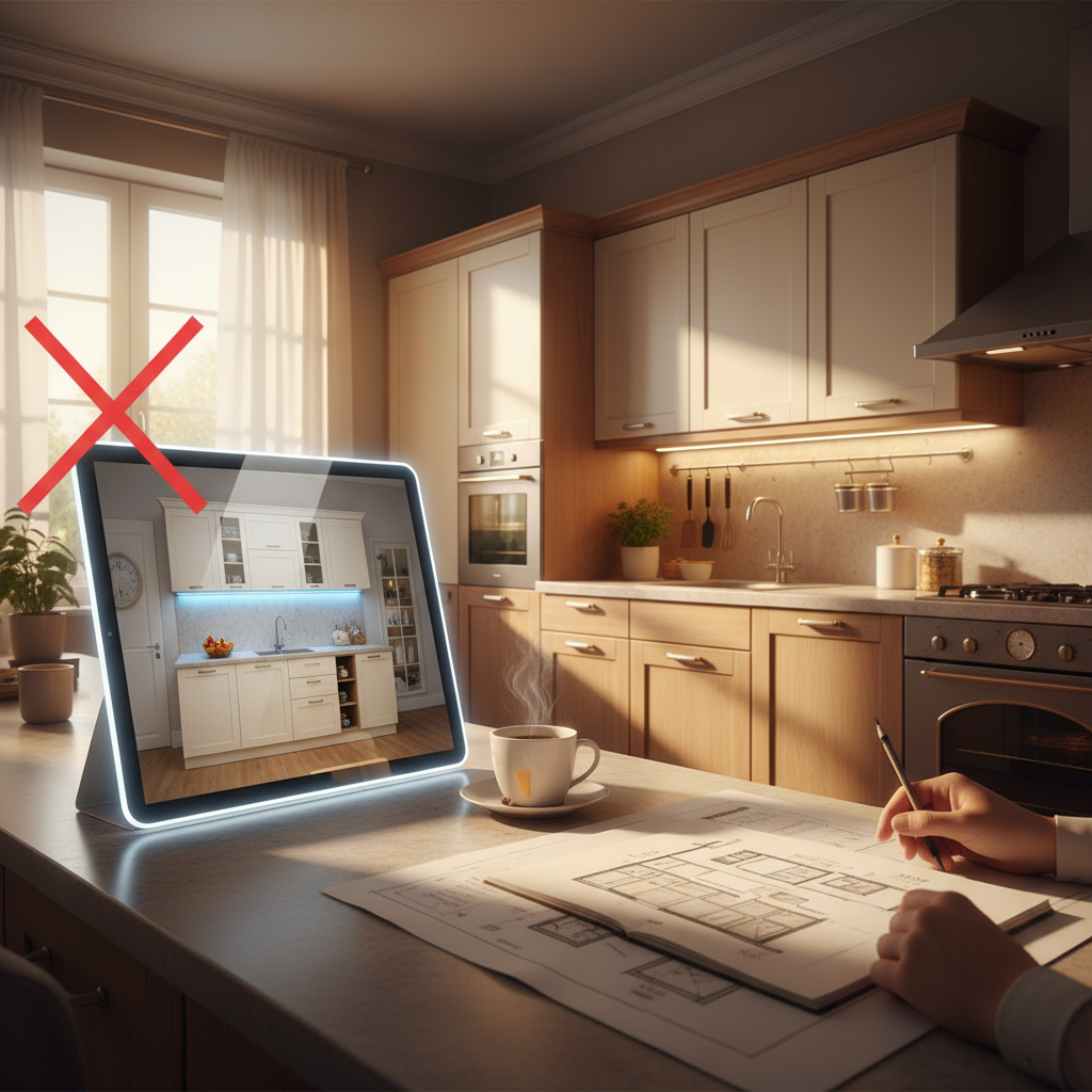 别被整体橱柜效果图骗了，看整体橱柜效果图大全2014图片避坑指南