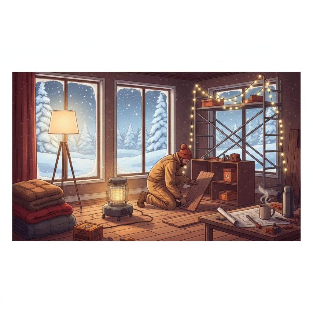 冬季装修别踩坑！掌握冬季装修注意事项避免潜在问题能省3万块